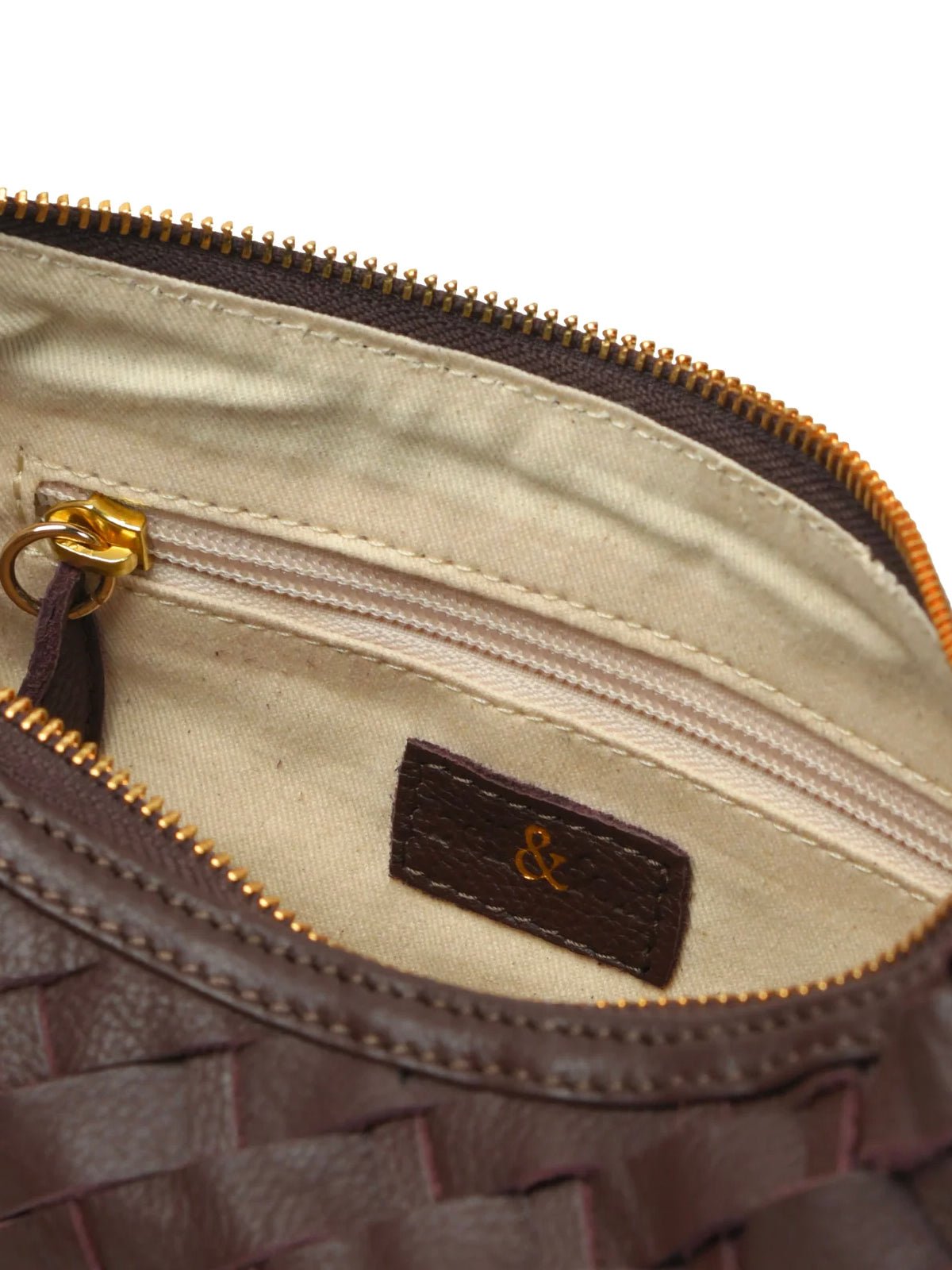 Bell & Fox Robyn Hand Woven Cross Body Bag Chocolate - Glebe Fashion