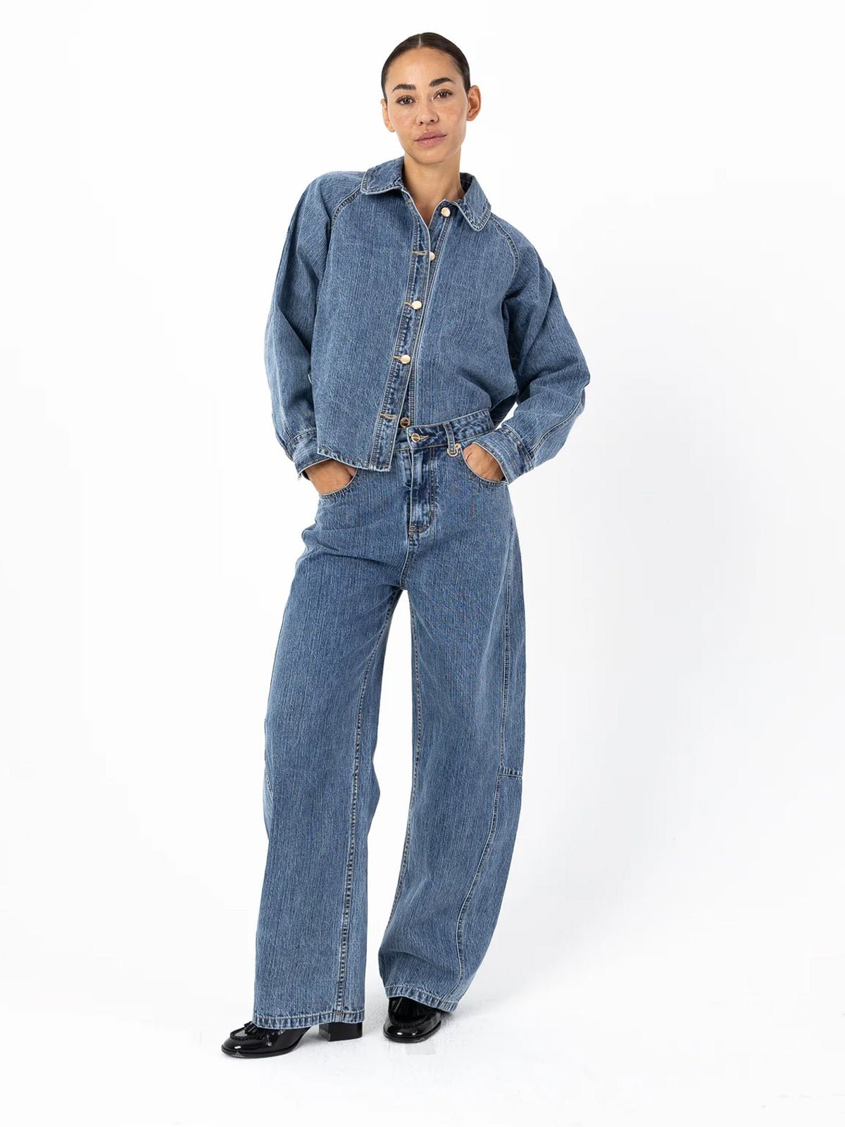 Coster Copenhagen Denim Shirt - Glebe Fashion