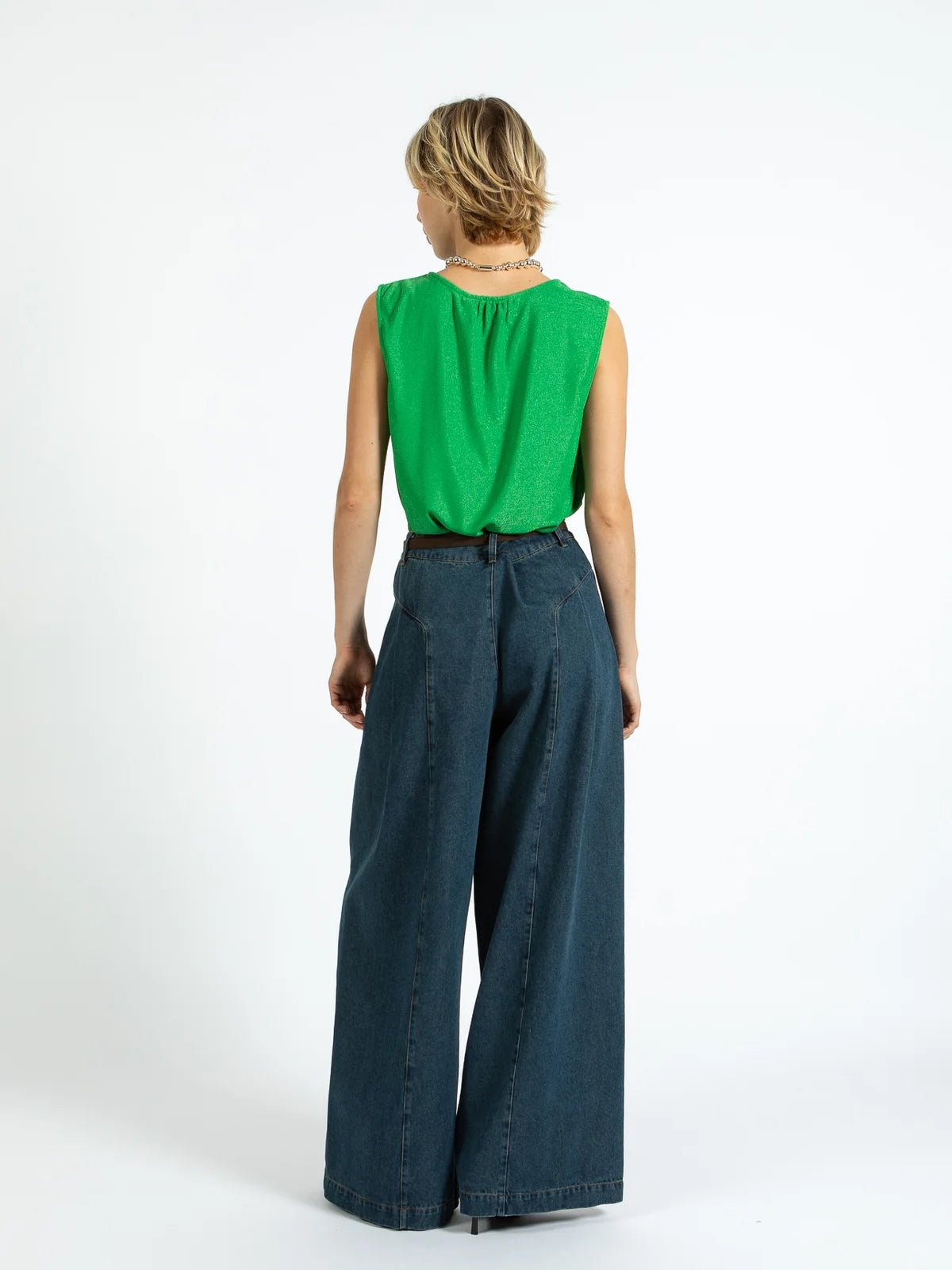 Coster Copenhagen High Waisted Denim Pants - Glebe Fashion