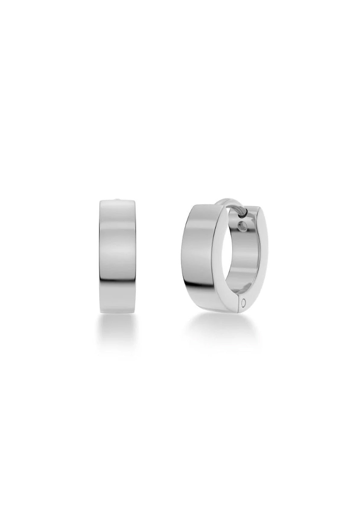 Edblad Fave Hoops Steel - Glebe Fashion