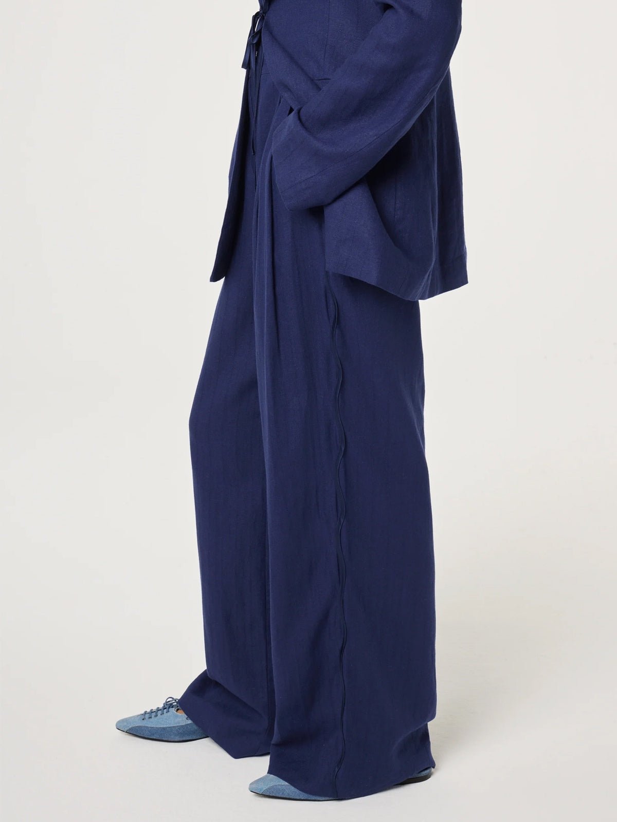 Fabienne Chapot Carlie Trousers Maritime Blue - Glebe Fashion