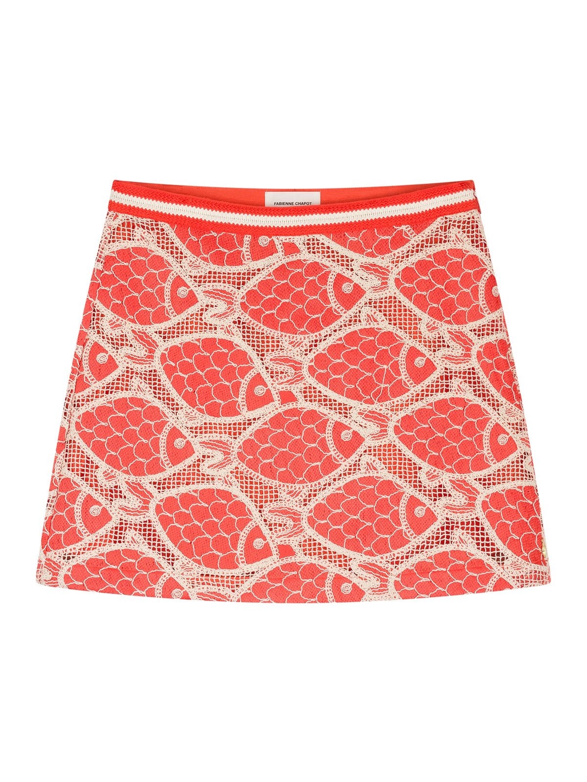 Fabienne Chapot Cato Skirt Tangerine Tango - Glebe Fashion