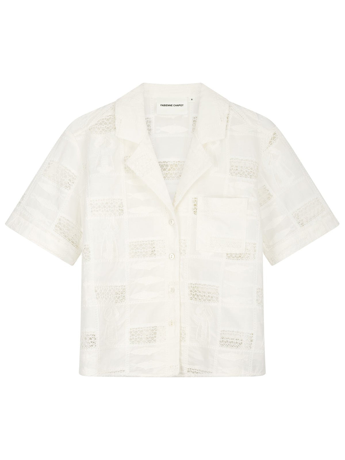 Fabienne Chapot Farida Blouse Cosy White - Glebe Fashion