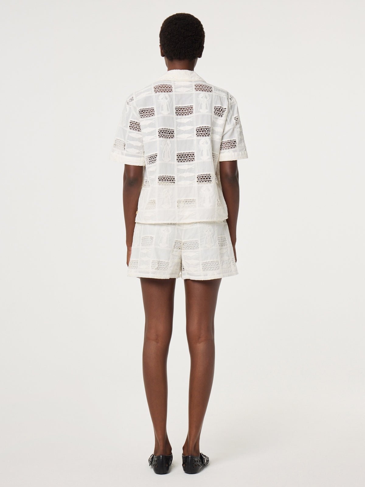Fabienne Chapot Farida Blouse Cosy White - Glebe Fashion
