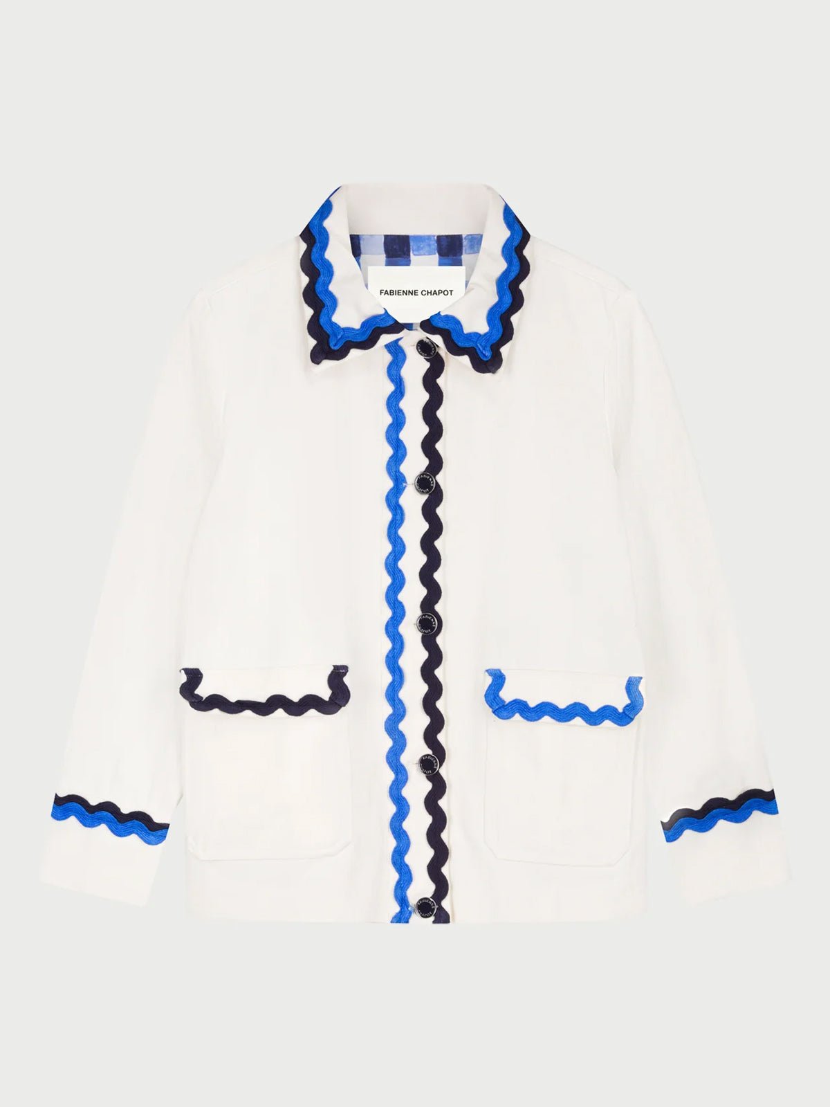 Fabienne Chapot Melodie Jacket Cosy White - Glebe Fashion