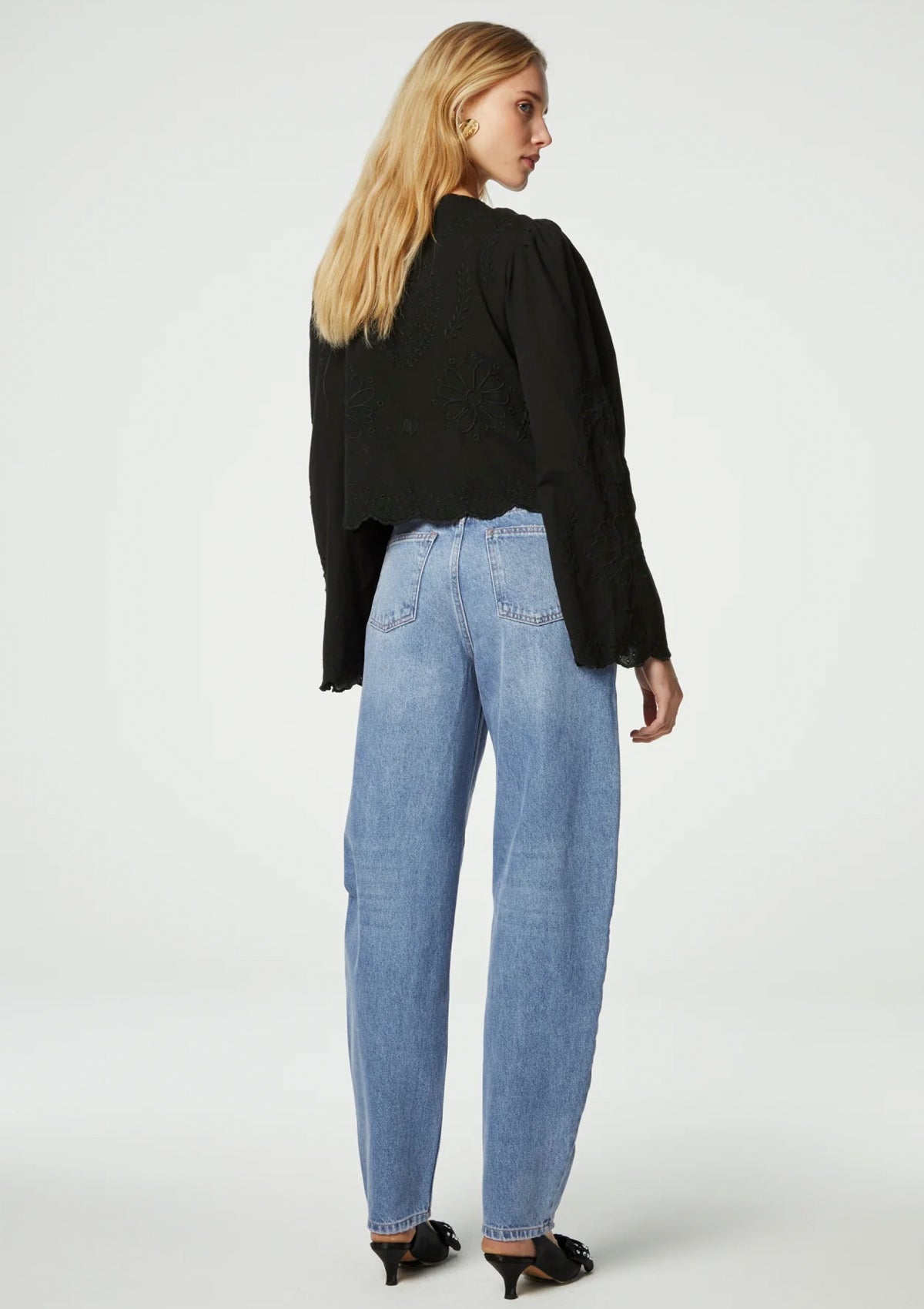 Fabienne Chapot Sterre Top Black - Glebe Fashion