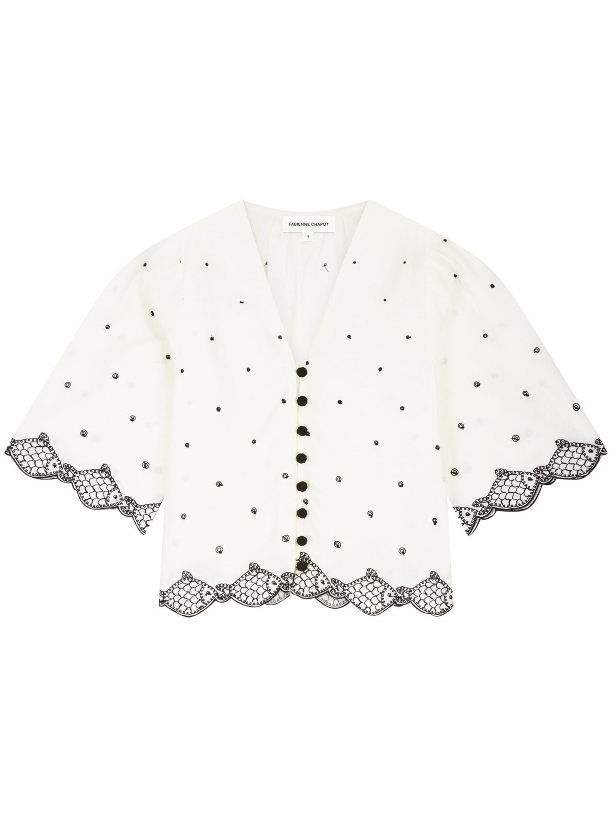 Fabienne Chapot Tylera Blouse Cosy White - Glebe Fashion