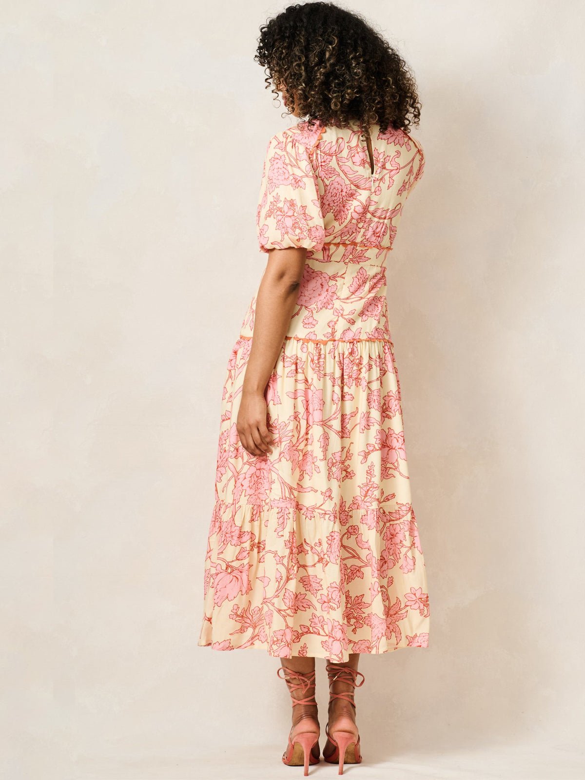 Hope & Ivy The Halima Midi Dress - Glebe Fashion