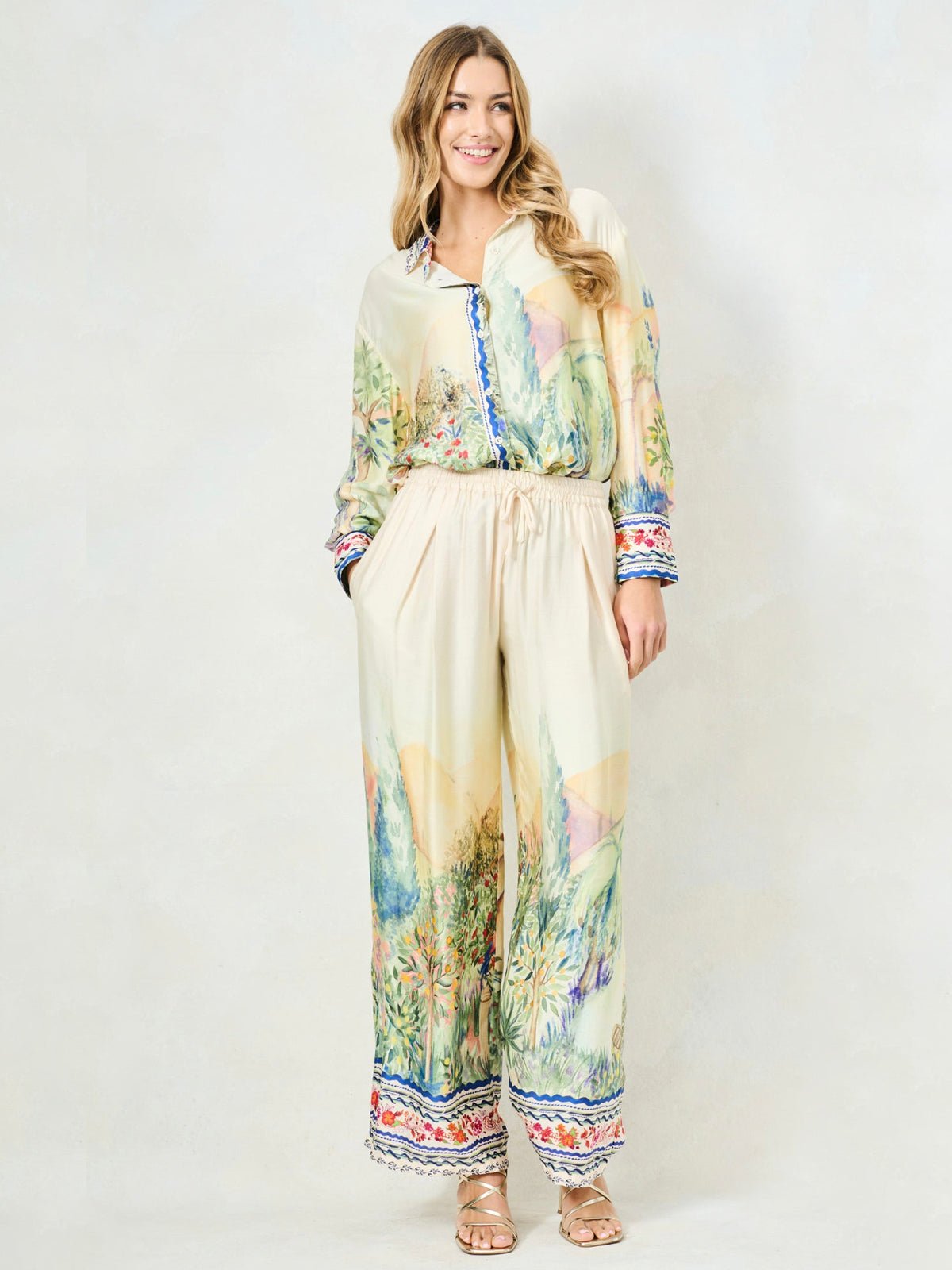 Hope & Ivy The Lucie Trousers - Glebe Fashion