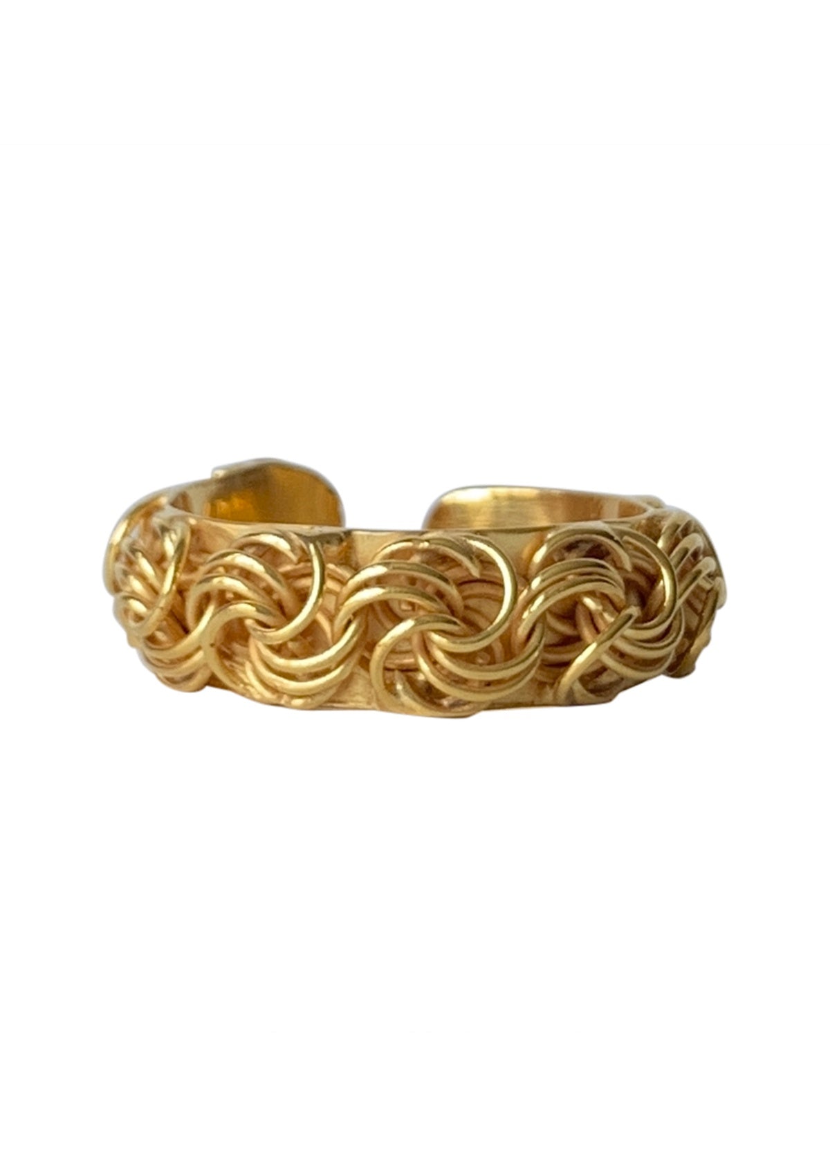 IBU Jewels Cesar Ring Gold - Glebe Fashion