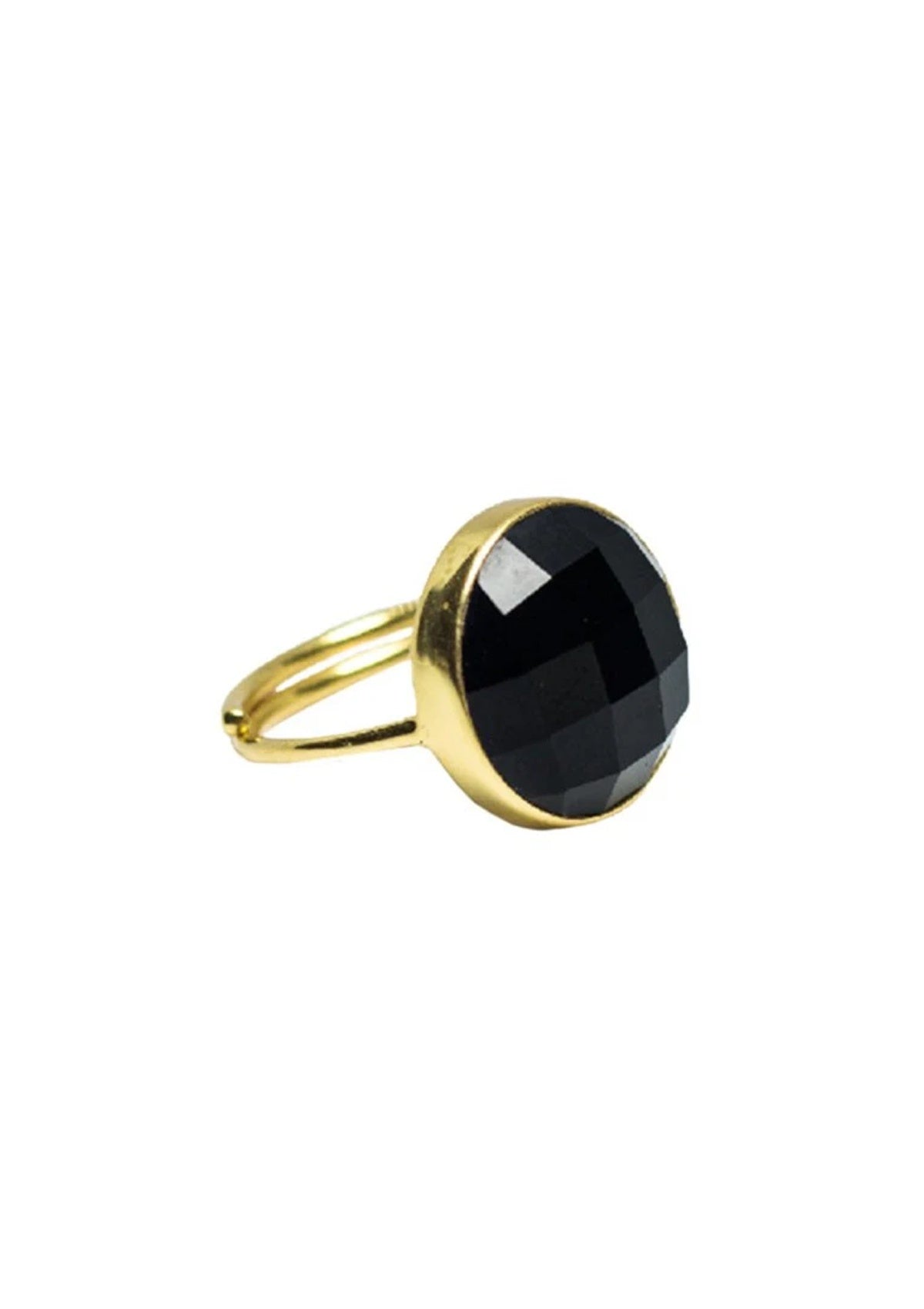 Ibu Jewels Ring Mary Onyx Black - Glebe Fashion