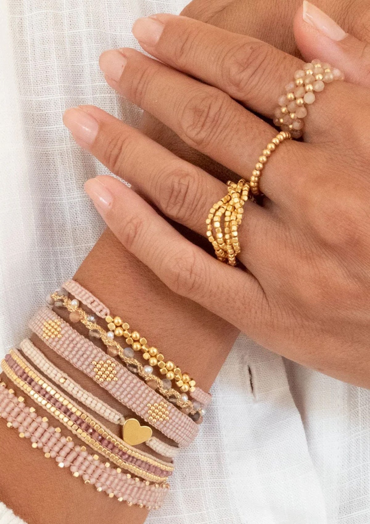 IBU Jewels Stretch Gold Ring Fab - Glebe Fashion