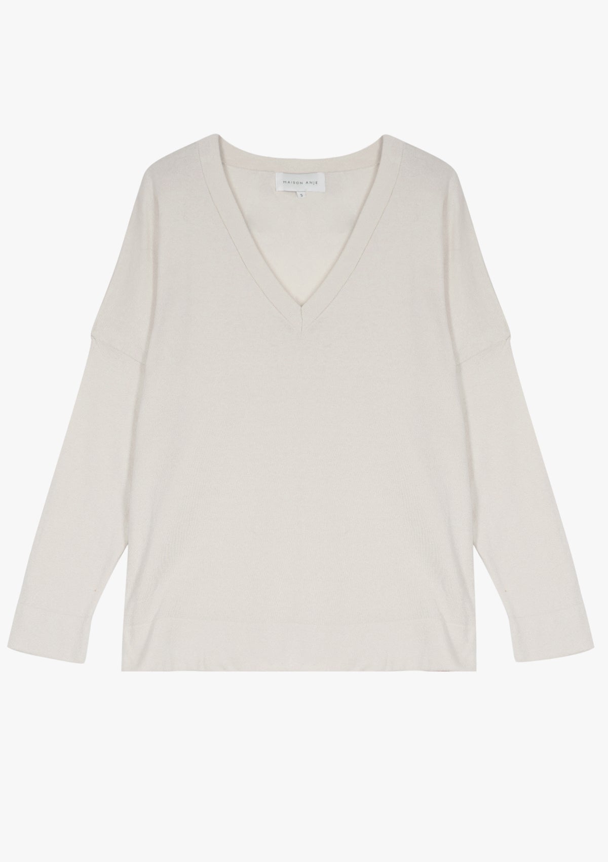 Maison Anje Blavy Pullover Milk - Glebe Fashion