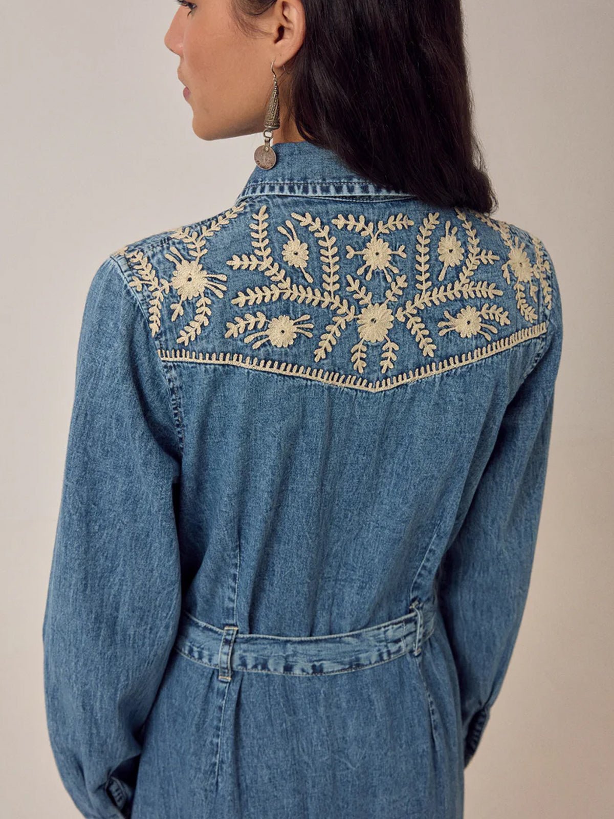 Maison Hotel Amelia Dress Arizona Blue Haze - Glebe Fashion