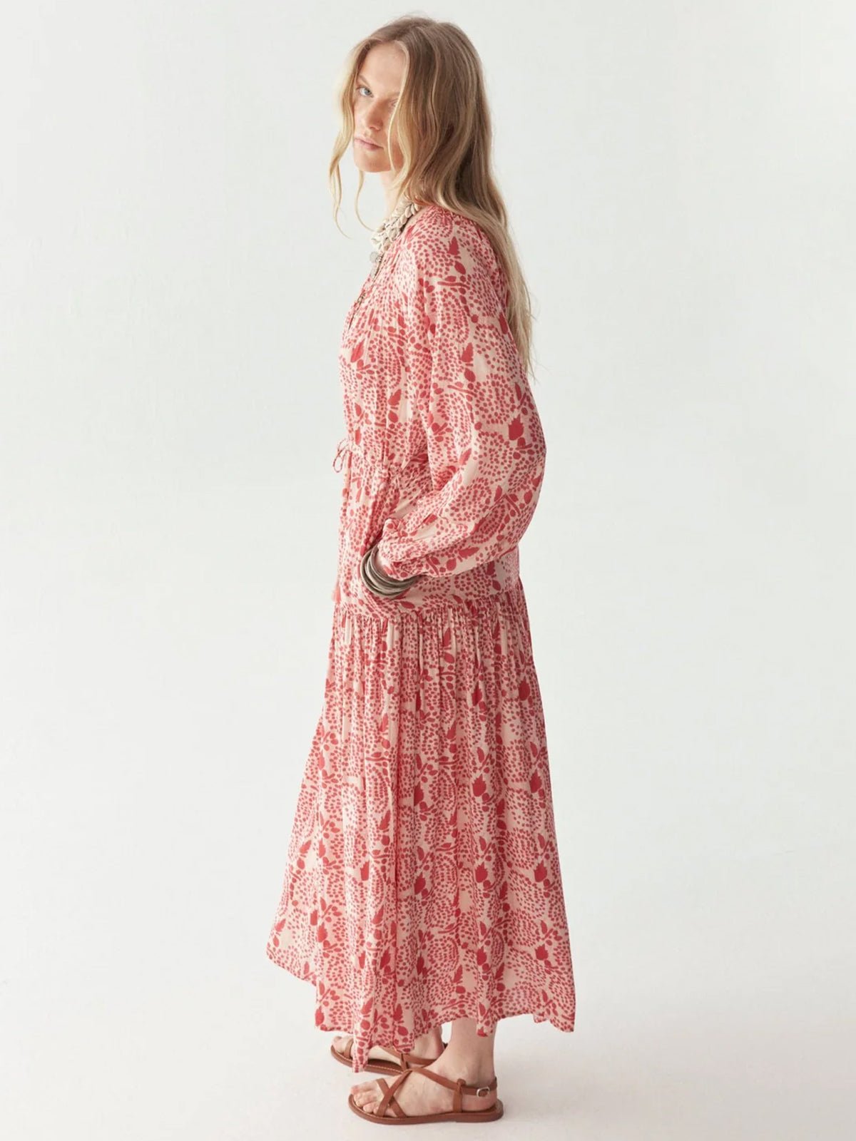 Maison Hotel Irene Dress Pink Martini - Glebe Fashion