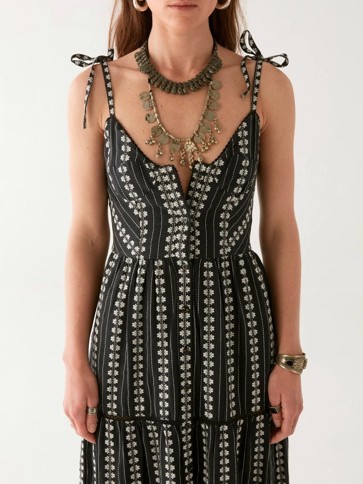 Maison Hotel Venus Dress Onyx - Glebe Fashion