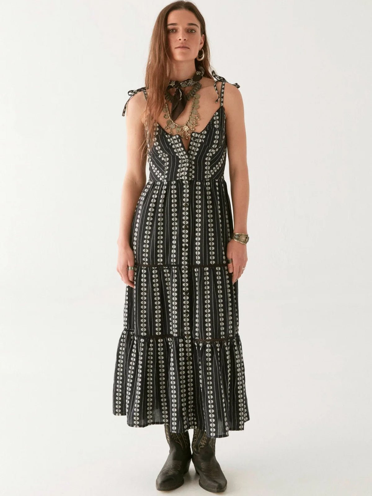 Maison Hotel Venus Dress Onyx - Glebe Fashion