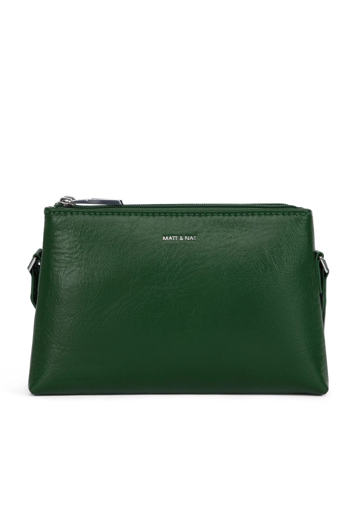 Matt & Nat Indie Cross Body Bag Theme Mural Green - Glebe Fashion