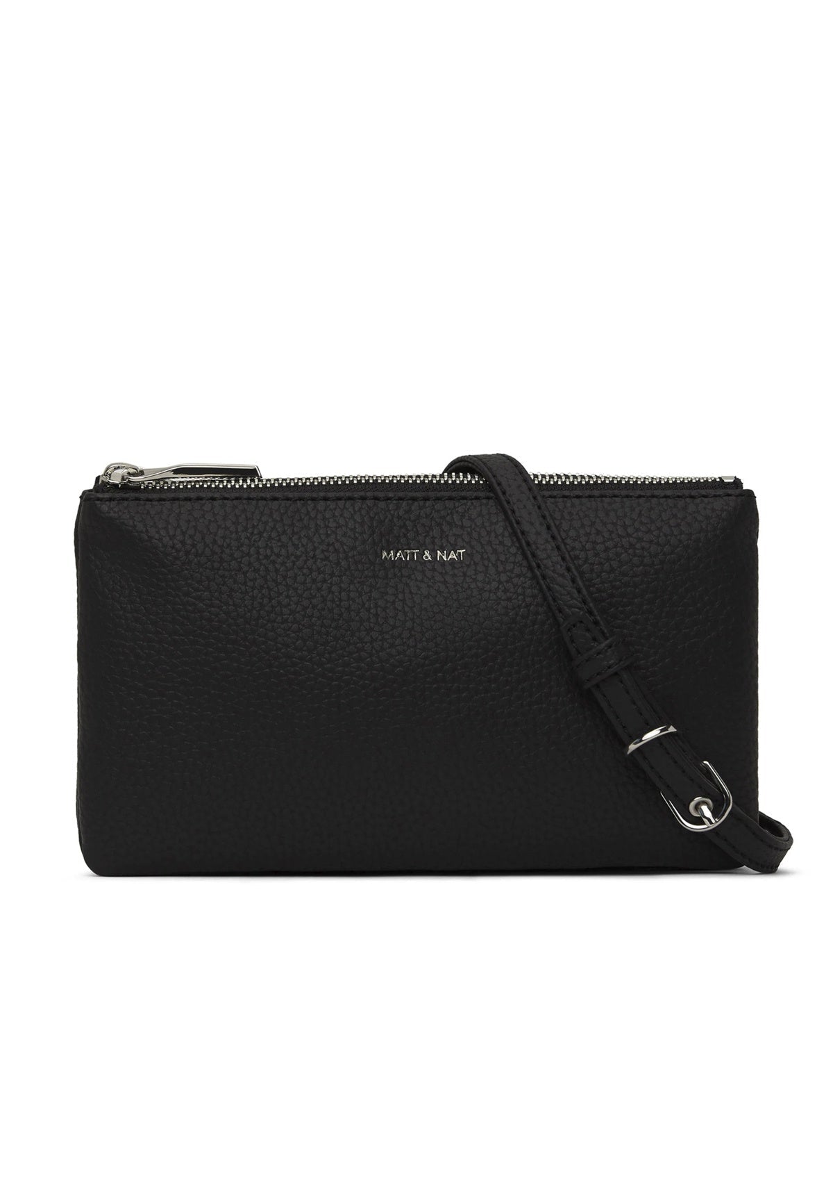 Matt & Nat Triplet Cross Body Bag Black - Glebe Fashion