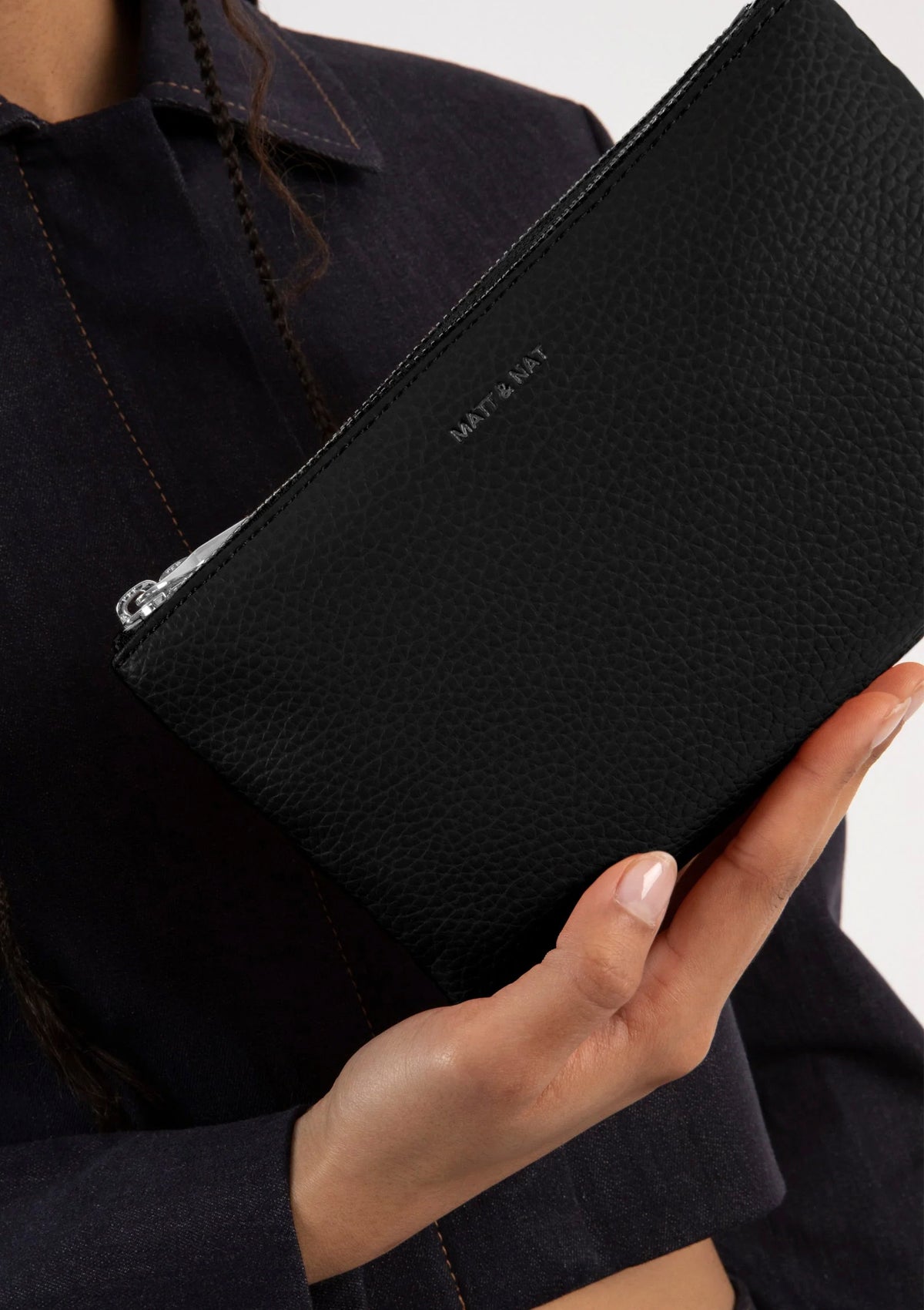 Matt & Nat Triplet Cross Body Bag Black - Glebe Fashion