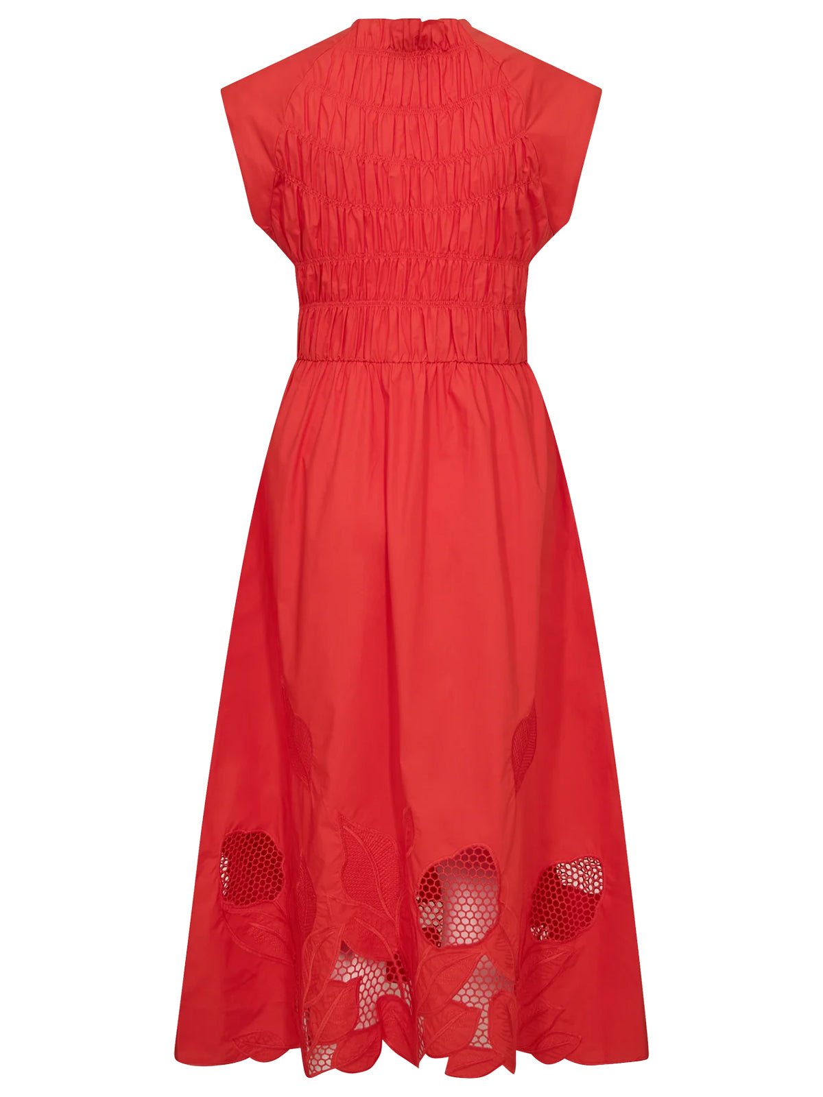 Mos Mosh MMAria Mono Dress Spicy Orange - Glebe Fashion