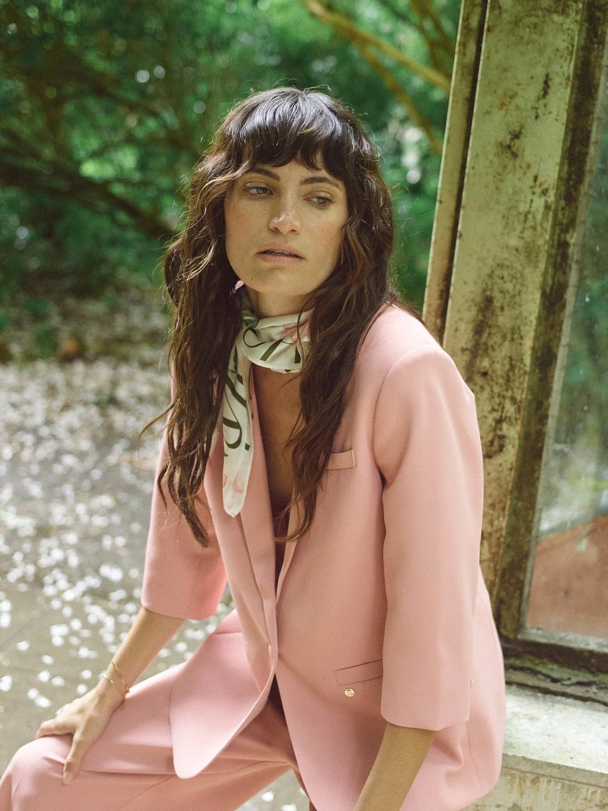 Mos Mosh MMOrchid Scarf Turf Green - Glebe Fashion