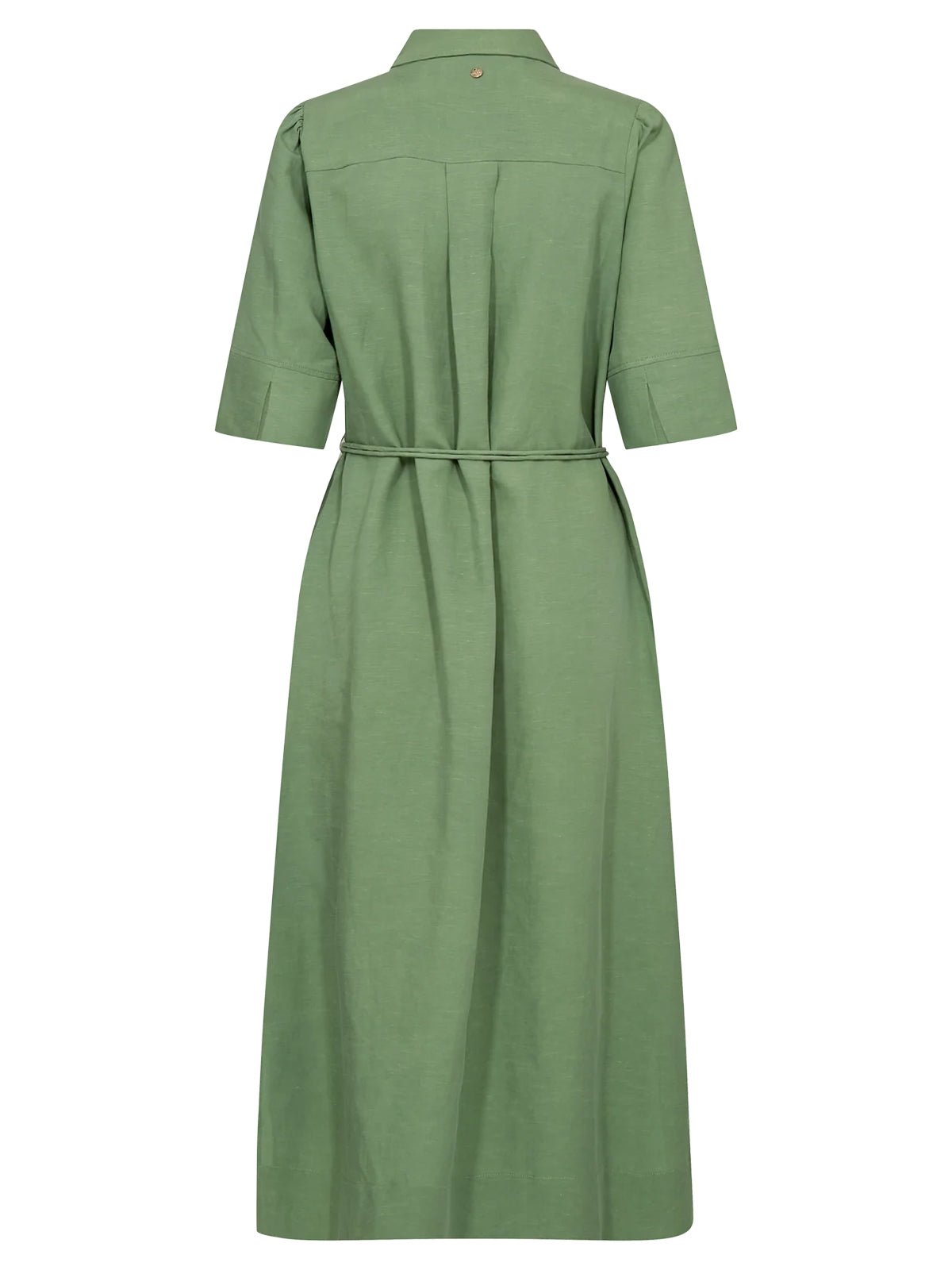 Mos Mosh MMRayas Alexis Dress Green - Glebe Fashion