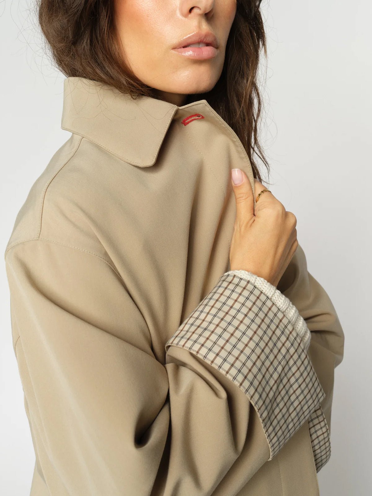Mos Mosh MMRiko Bora Trenchcoat Twill - Glebe Fashion