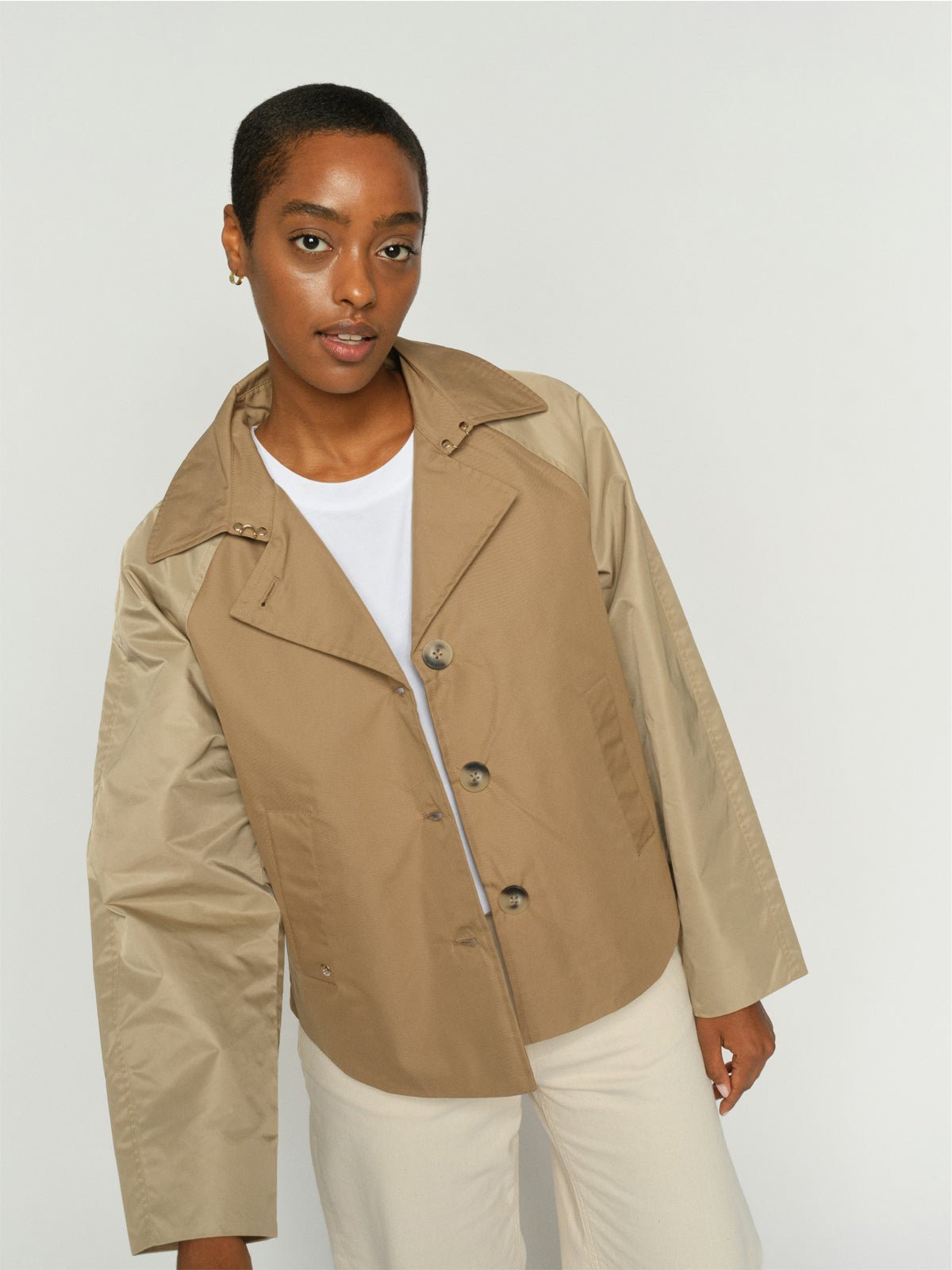 Mos Mosh MMZyla Neola Trenchcoat Twill - Glebe Fashion