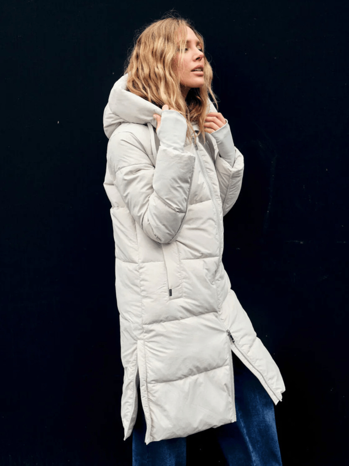 Mos Mosh Ollie Terma Coat Glacier Grey - Glebe Fashion