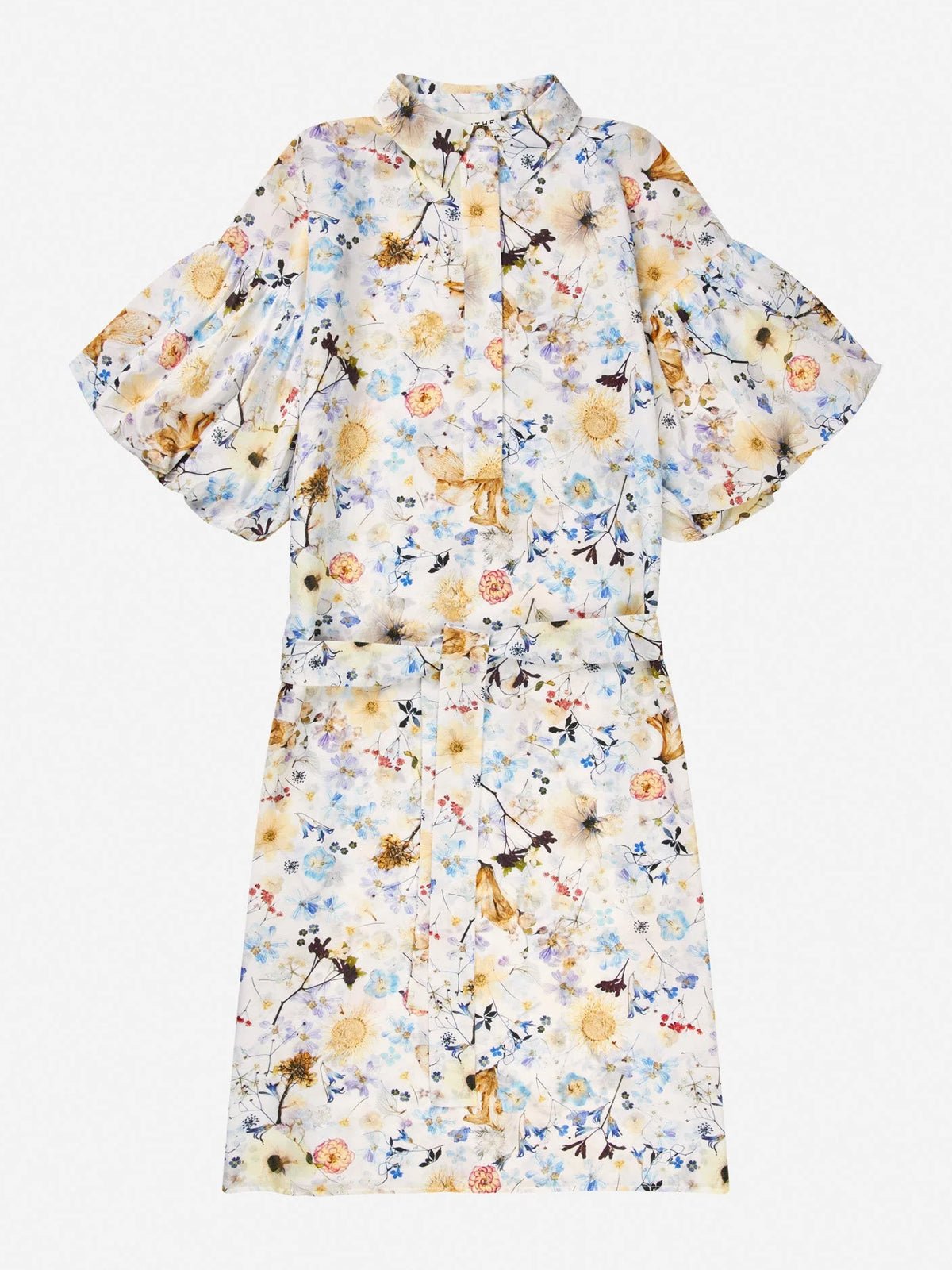 Munthe Palmetto Dress Creme - Glebe Fashion