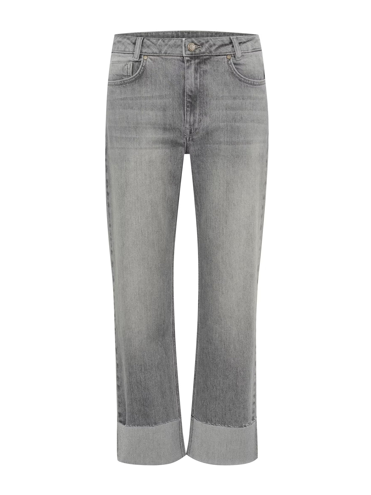 My Essential Wardrobe DallasMW Jeans Light Grey - Glebe Fashion
