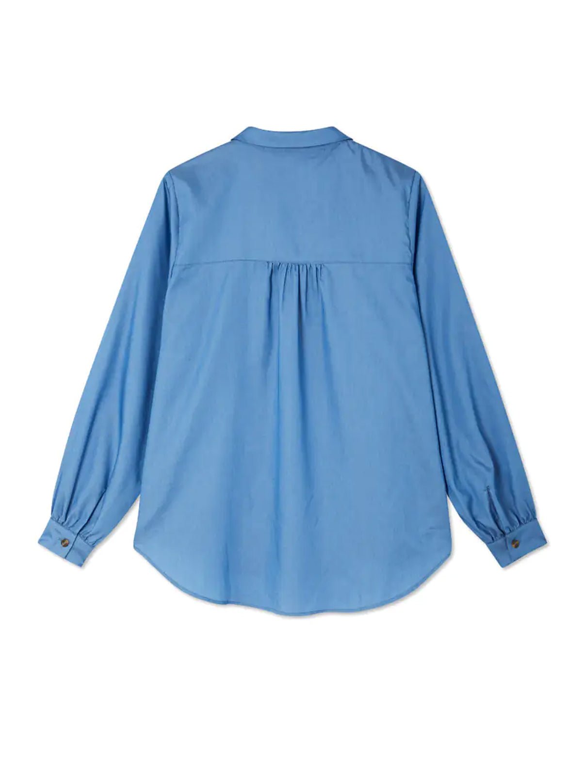 Never Fully Dressed Chambray Miley Shirt - Glebe Fashion