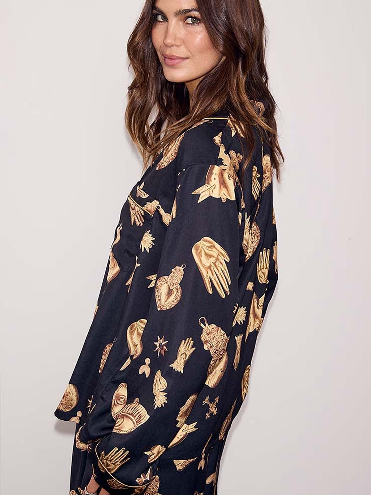 Never Fully Dressed Deloris Button Through Pyjamas - Glebe Fashion