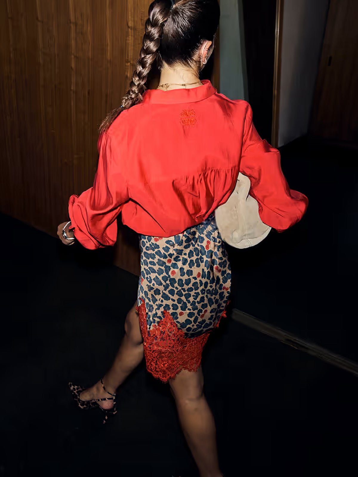 Never Fully Dressed Miley Shirt Cherry Red - Glebe Fashion