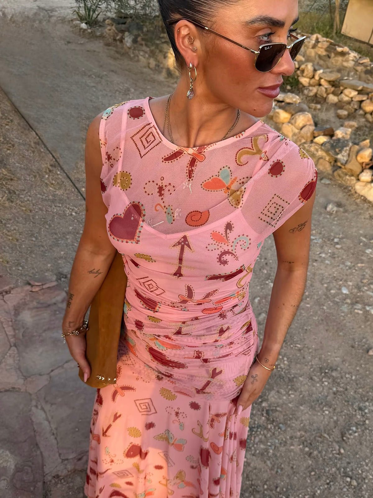 Never Fully Dressed Pink Astra Lacie Top - Glebe Fashion