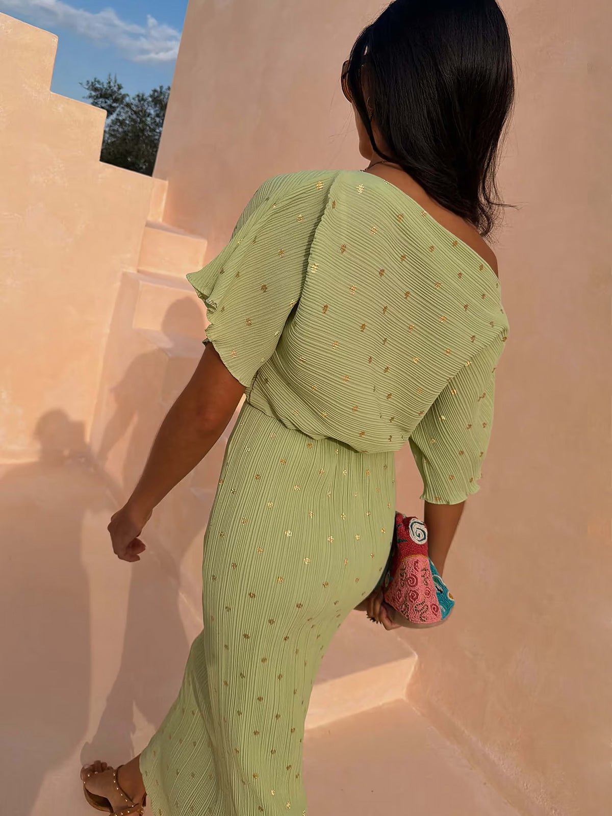 Never Fully Dressed Pistachio Tilly Dress - Glebe Fashion