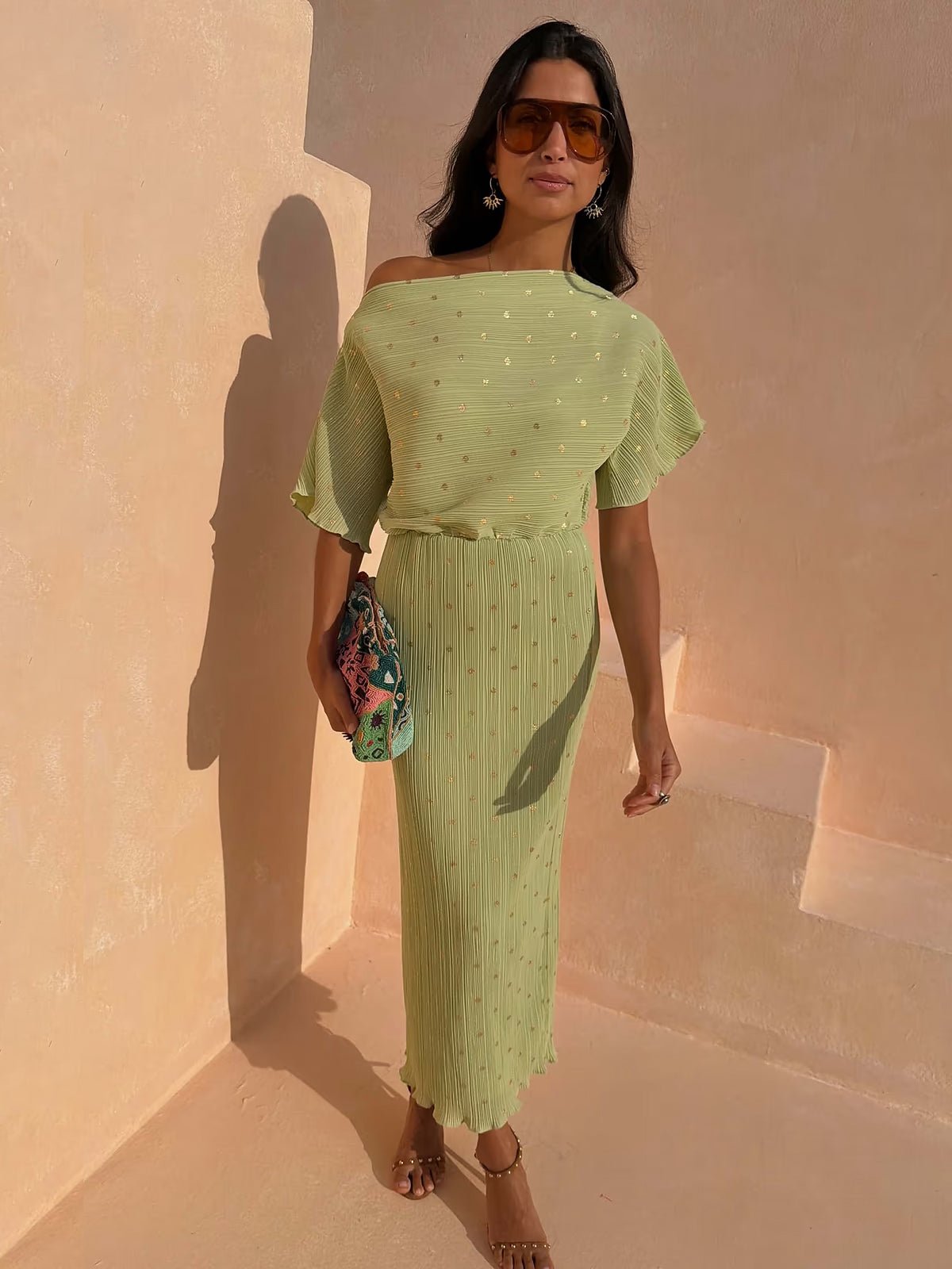 Never Fully Dressed Pistachio Tilly Dress - Glebe Fashion