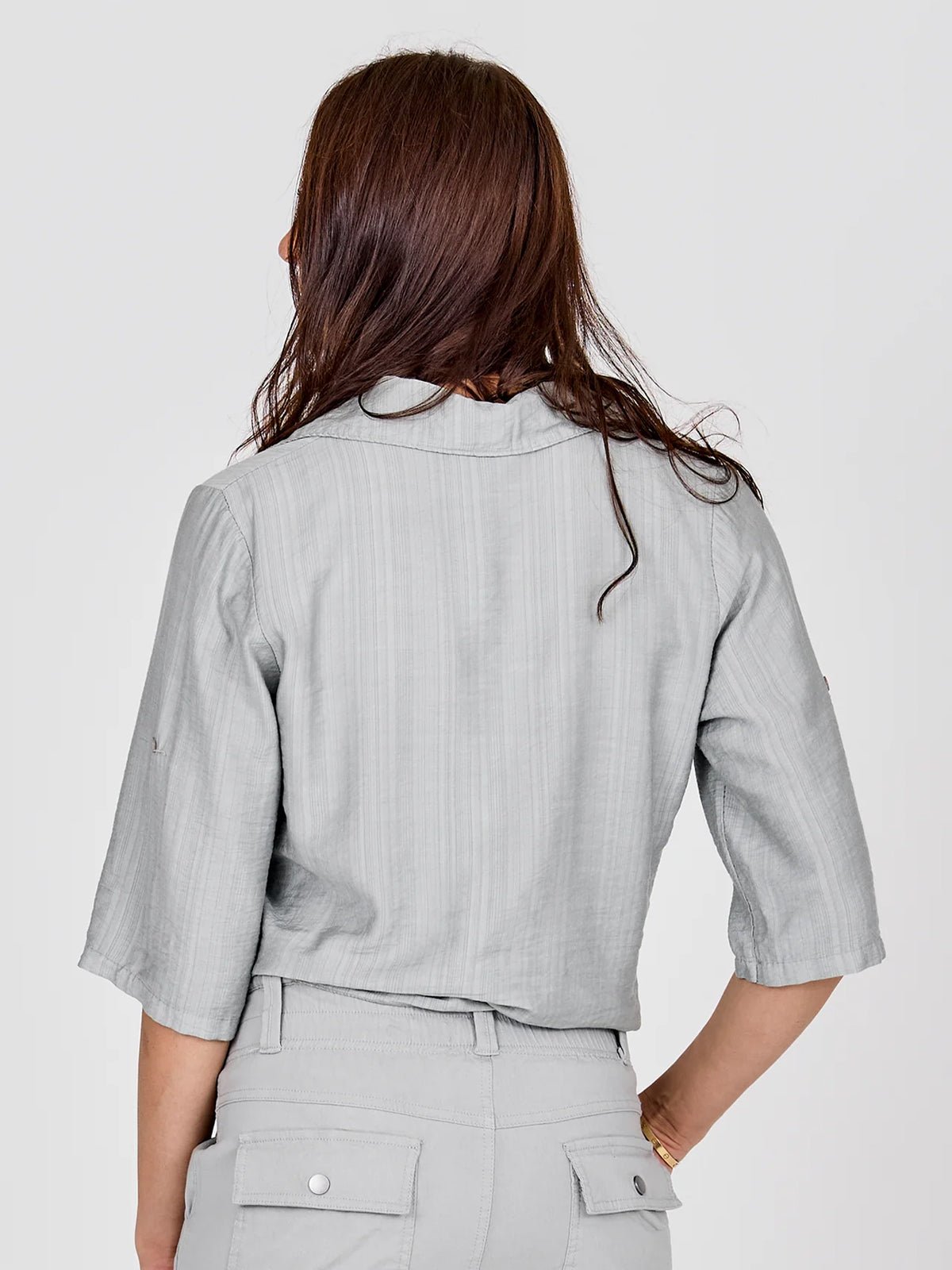 Nu Denmark Caitlin Shirt Blue Mint - Glebe Fashion