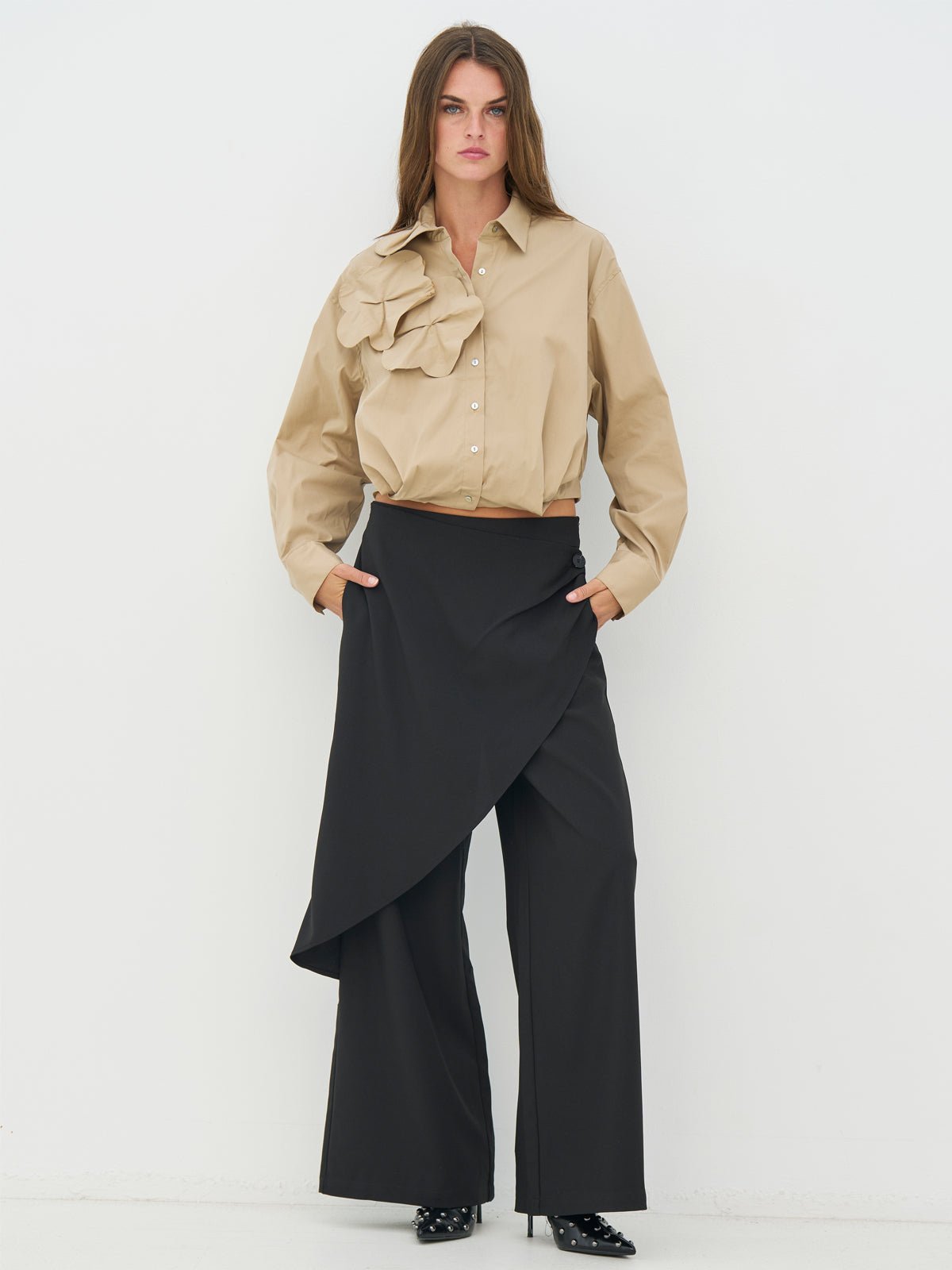 Nu Denmark Camira Shirt Seasand - Glebe Fashion