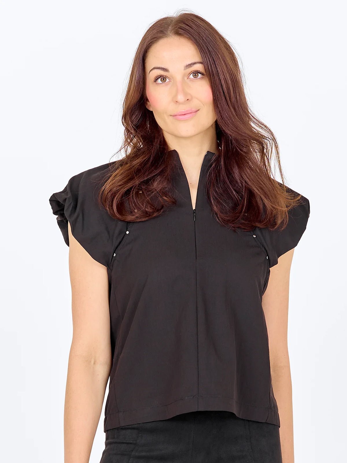 Nu Denmark Cansu Shirt Black - Glebe Fashion