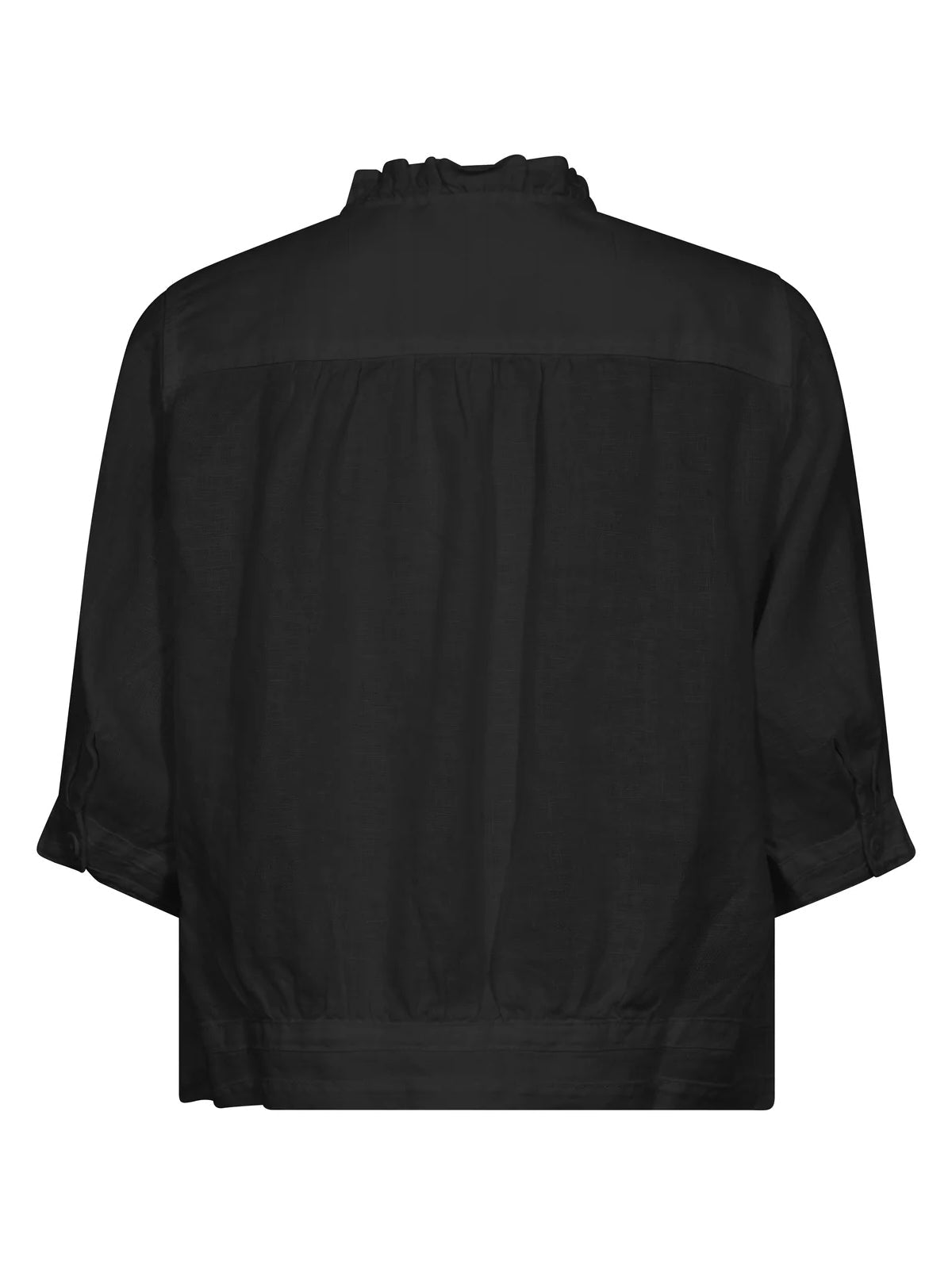 Nu Denmark Dai Linen Jacket Black - Glebe Fashion