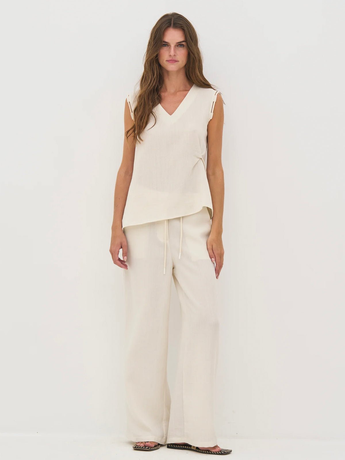 Nu Denmark Delei Top Bone - Glebe Fashion