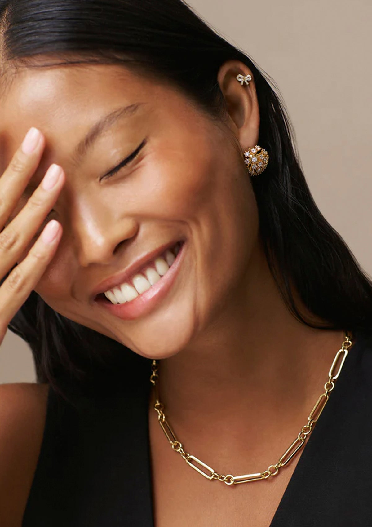 Orelia Statement Crystal Burst Stud Earrings - Glebe Fashion