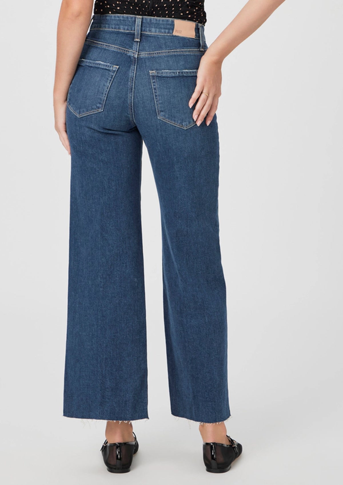 Paige Anessa 31 Raw Hem Jeans Ancient - Glebe Fashion