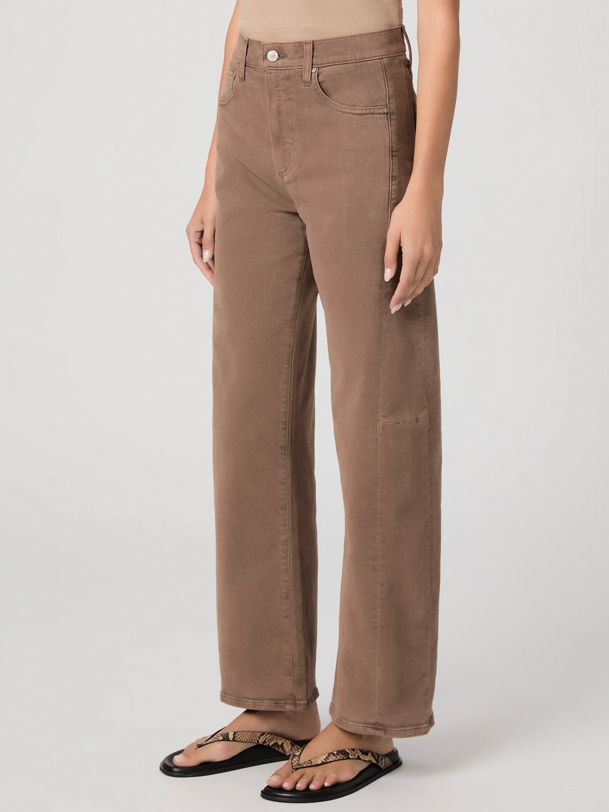 PAIGE Arellia Skimmer Panels Jeans Vintage Canewood - Glebe Fashion