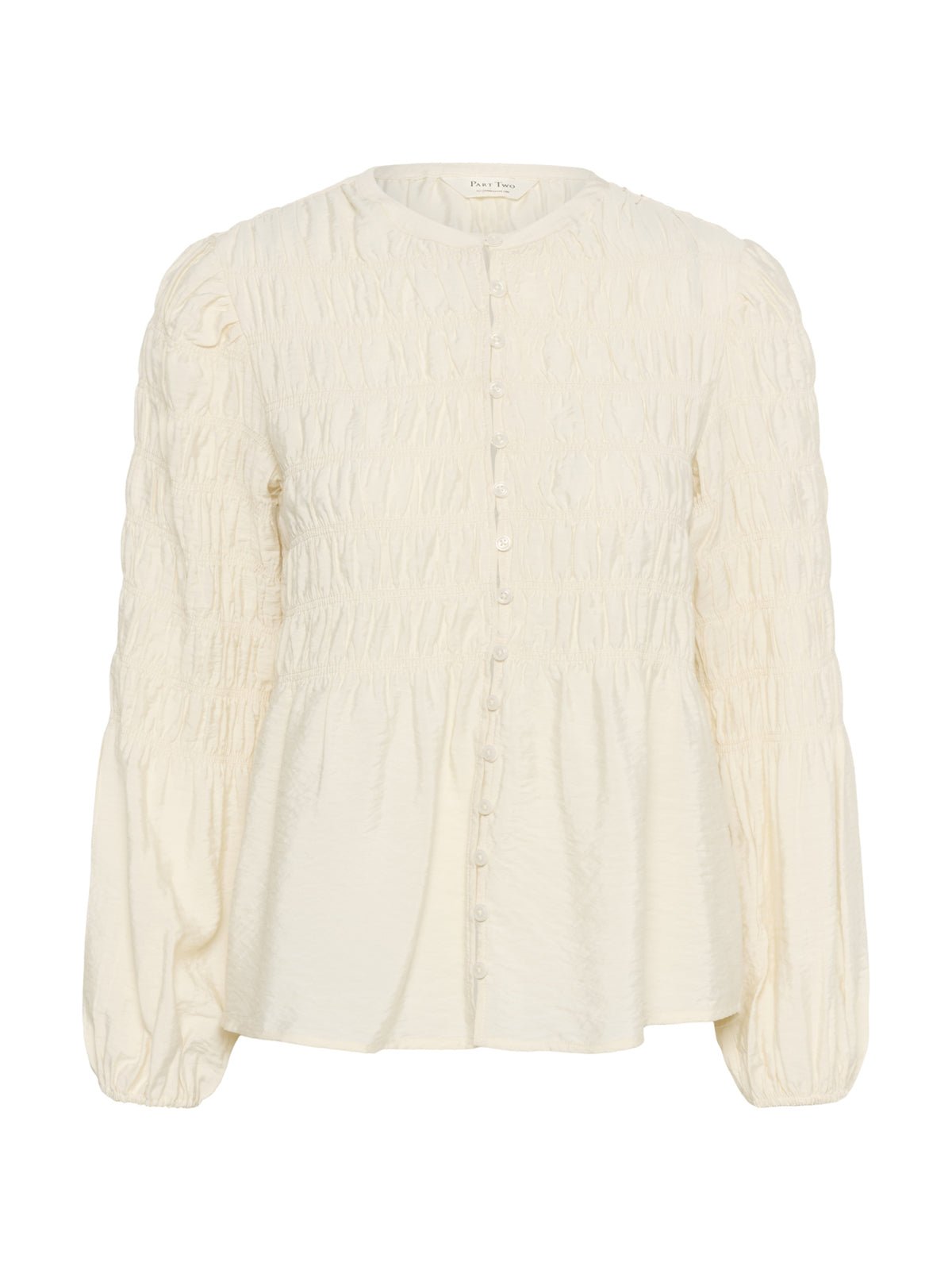 Part Two SiffePW Blouse Eggnog - Glebe Fashion