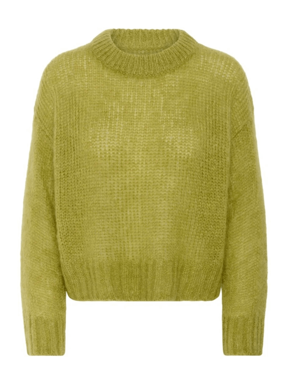 Part Two SillePW Pullover Olive Green - Glebe Fashion