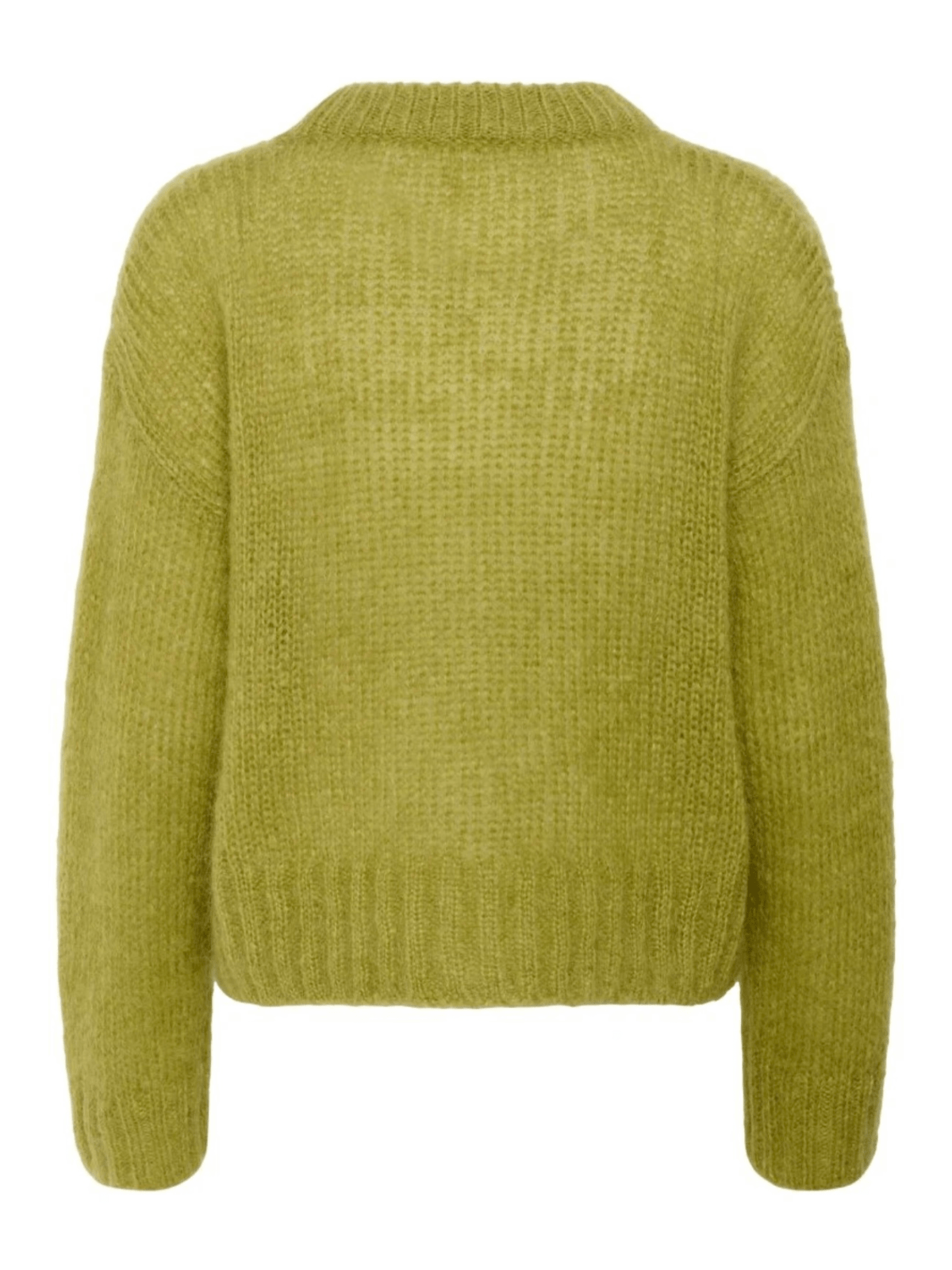 Part Two SillePW Pullover Olive Green - Glebe Fashion