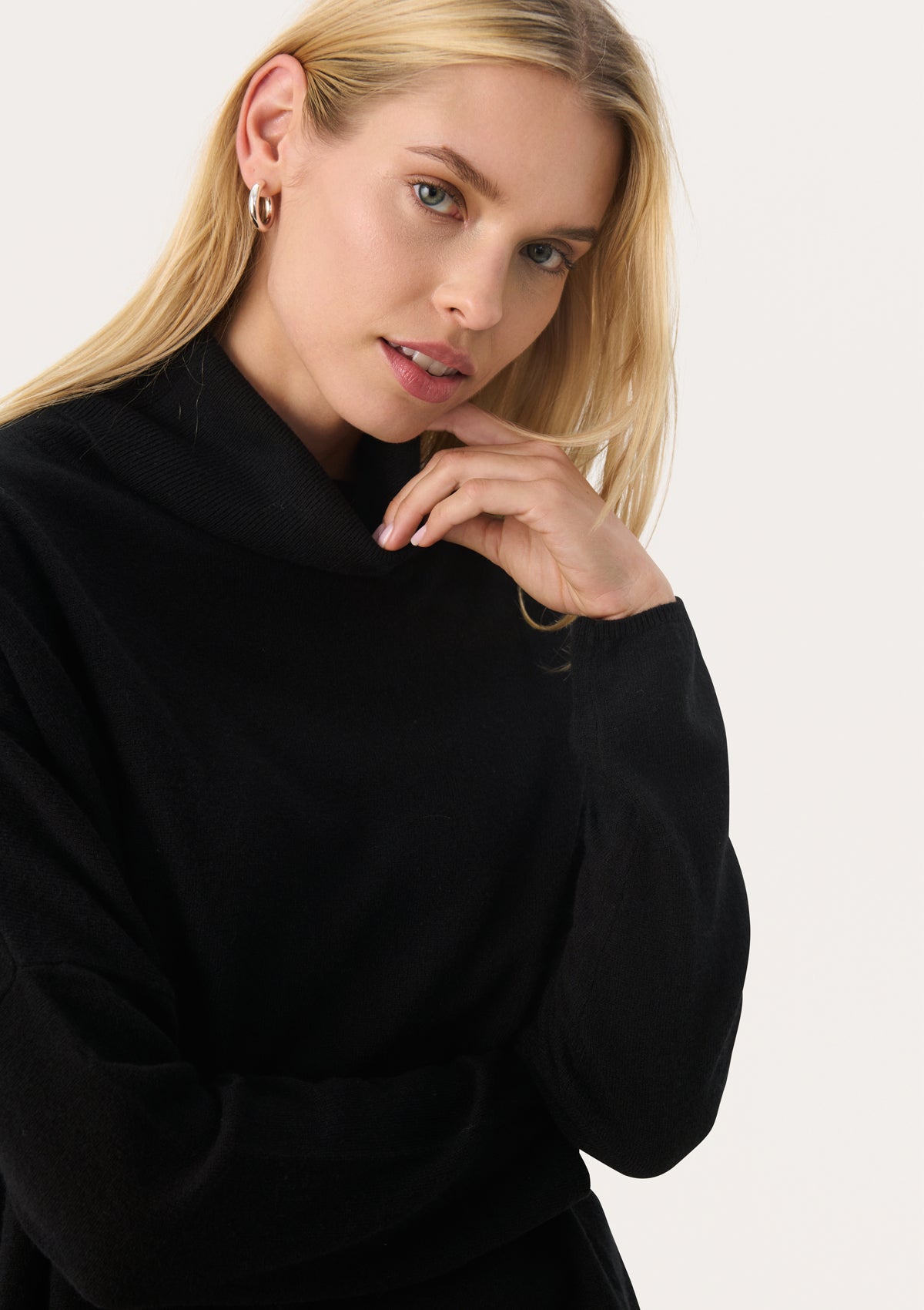 Part Two TilanePW Pullover Black - Glebe Fashion
